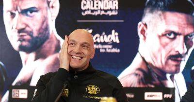 Lennox Lewis - Evander Holyfield - Tyson Fury shows 'confusion and anxiety' as Oleksandr Usyk rattles him ahead of undisputed fight - manchestereveningnews.co.uk - Britain - Ukraine - Saudi Arabia