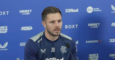 Jack Butland breaks silence on Rangers fan bust up as he hits out at 'unacceptable' behaviour