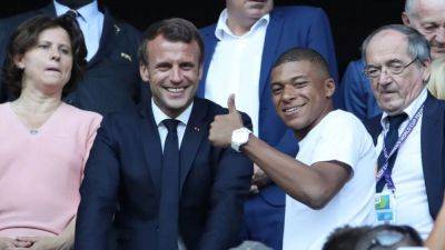Paris St Germain - Emmanuel Macron - French President Macron hopes Mbappe will play in Olympics - channelnewsasia.com - France - Croatia