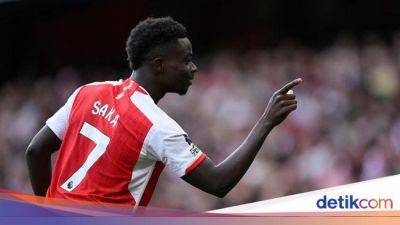 Bukayo Saka - Liga Inggris - Saka Tak Sabar Memulai Duel Man United Vs Arsenal - sport.detik.com