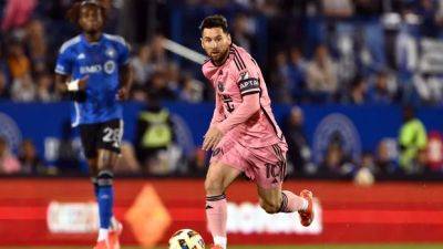 Inter Miami erases 2-goal deficit to beat Montreal as Messi arrives in Canada