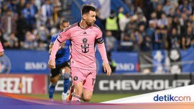 Lionel Messi - Inter Miami - Kesalnya Lionel Messi - sport.detik.com