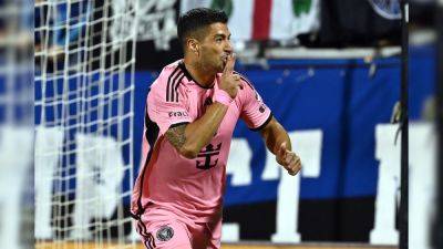 Lionel Messi - Luis Suarez - Drake Callender - Luis Suarez On Target As Inter Miami Fight Back In Montreal - sports.ndtv.com - Argentina - county Major - Paraguay