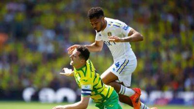 Angus Gunn - Kenny Maclean - Archie Gray - Wilfried Gnonto - Norwich and Leeds draw 0-0 in Championship play-offs first leg - channelnewsasia.com - county Southampton