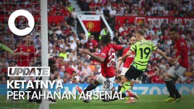 Gol Trossard Bawa Arsenal Ungguli MU 1-0 - sport.detik.com
