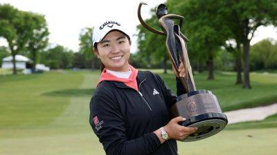 Nelly Korda - Leona Maguire - Rose Zhang - Lpga Tour - Rose Zhang wins LPGA Tour event in New Jersey as Leona Maguire ties for 12th - rte.ie - Sweden - Australia - state New Jersey - Jersey