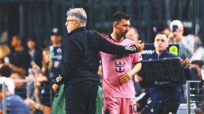 Lionel Messi - Inter Miami - Gerardo Martino - Lionel Messi, Inter Miami coach criticize MLS officiating after injury scare - foxnews.com - Spain - Argentina - Canada