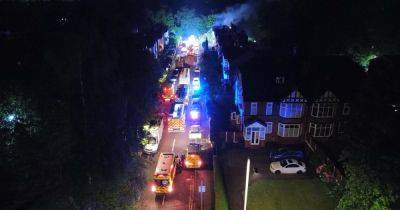 LIVE: Crime Scene Investigation officers arrive at scene of fire as police erect cordon in Stockport - latest updates - manchestereveningnews.co.uk