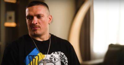 Oleksandr Usyk makes Francis Ngannou admission ahead of Tyson Fury bout