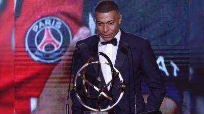 Kylian Mbappe - Ousmane Dembele - Jonathan David - Paris Saint-Germain - Kylian Mbappe Wins Award For France's Player Of The Year - sports.ndtv.com - France