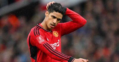 Raphael Varane - Willy Kambwala - Raphael Varane has already sent Manchester United clear replacement message after exit decision - manchestereveningnews.co.uk