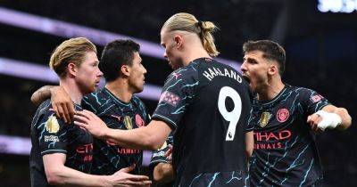 Unseen Man City celebration says everything as Erling Haaland breaks Tottenham curse