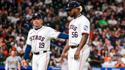 Astros' Ronel Blanco ejected after foreign substance check - ESPN - espn.com - county Blanco - Houston