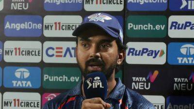 Nicholas Pooran - Lucknow Super-Giants - Kl Rahul - KL Rahul's Blunt "Has Been Problem Entire Season" Remark With LSG All But Out - sports.ndtv.com - India