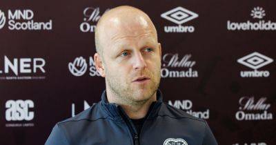 Steven Naismith reacts to Nick Montgomery Hibs sacking as Hearts boss opens up on reality of management