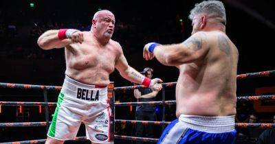 Ricky Hatton helps bare-knuckle boxer, 53, to victory in debut bout with important advice