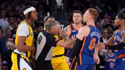 Frank Franklin II (Ii) - Jalen Brunson - Knicks' Donte DiVincenzo rips Pacers after Myles Turner scuffle: 'They were trying to be tough guys' - foxnews.com - New York - state Indiana