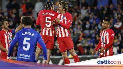 Getafe Vs Atletico: Griezmann Hat-trick, Los Colchoneros Menang 3-0