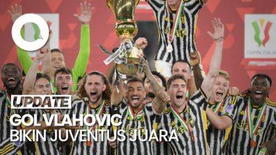 Juventus Juara Coppa Italia, Vlahovic Pahlawannya