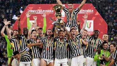 Roberto Mancini - Massimiliano Allegri - Marco Carnesecchi - Andrea Cambiaso - Sven Goran Eriksson - Juventus win Coppa Italia final with early Vlahovic strike - channelnewsasia.com - Serbia - Italy