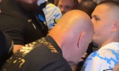 Fury’s dad apologises for headbutting Usyk’s team member ahead of Saturday’s bout