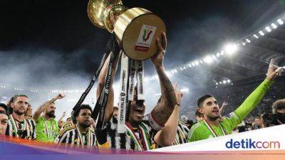 Potret Juventus Sabet Juara Coppa Italia
