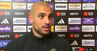 'A bit late' - Sofyan Amrabat gives honest verdict about lack of game time at Manchester United