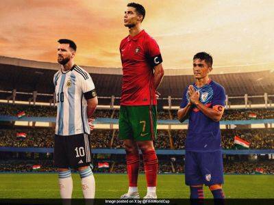'Retiring As A Legend': FIFA Pay Tribute To Sunil Chhetri With Lionel Messi, Cristiano Ronaldo Comparison