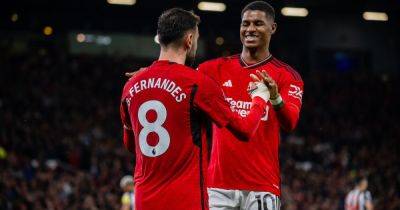 Bruno Fernandes sends clear Manchester United transfer message to Marcus Rashford