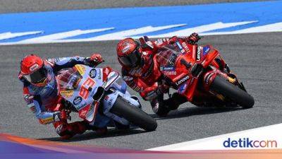 Marc Marquez - Francesco Bagnaia - Jorge Martín - 'Line-up Pebalap MotoGP 2025 Tunggu Keputusan Ducati' - sport.detik.com
