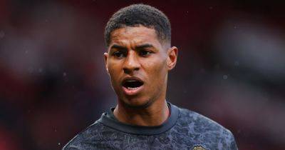 What was said to Marcus Rashford during angry Manchester United warm-up incident