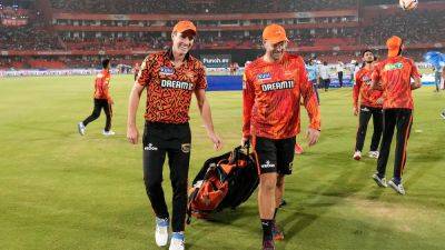 Sunrisers Hyderabad - Rajasthan Royals - Royal Challengers Bengaluru - Gujarat Titans - SunRisers Hyderabad Qualify For IPL 2024 Playoffs After Rain Washes Out Match Against Gujarat Titans - sports.ndtv.com - India