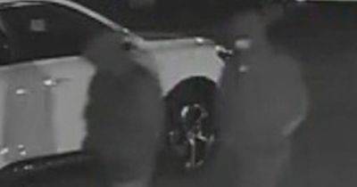 Pair of thugs caught 'scratching and jumping on cars' at dealership in Rochdale - manchestereveningnews.co.uk