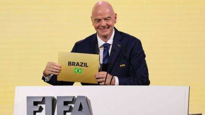 Brazil awarded 2027 Women's World Cup by FIFA - ESPN - espn.com - Germany - Belgium - Netherlands - Brazil - Colombia - Usa - Australia - Mexico - South Africa - Japan - New Zealand