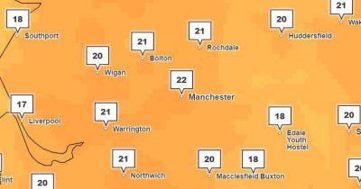 Greater Manchester to be hotter than European sunspots this weekend - but thunderstorms are forecast for some - manchestereveningnews.co.uk