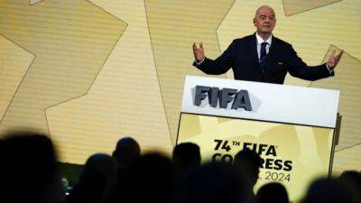 FIFA Congress to choose Women's World Cup host, Palestine FA urges Israel suspension - channelnewsasia.com - Germany - Belgium - Netherlands - Brazil - Israel - Palestine
