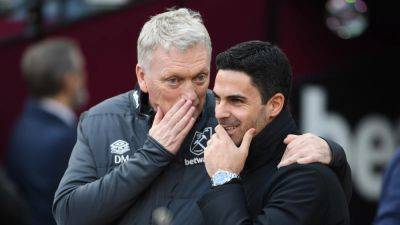 Arteta hoping old friend Moyes can help Arsenal pull off title miracle