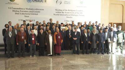 Peace - Peace and global security top the agenda at the World Forum on Intercultural Dialogue - euronews.com - Azerbaijan