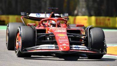 Leclerc on top at Imola, difficult day for Verstappen
