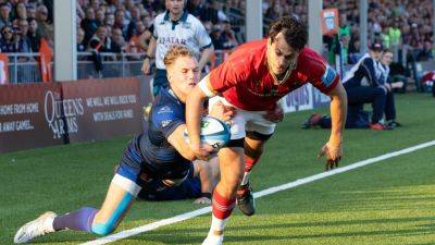 Jack Crowley - Gavin Coombes - Antoine Frisch - Eight wins in a row for Munster after they edge an Edinburgh epic - rte.ie