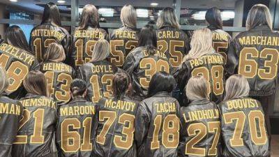 NHL stars' significant others continue custom jacket playoff tradition - ESPN