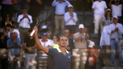 Jarry stuns Paul to set up Italian Open final against Zverev