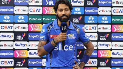 Marcus Stoinis - Nicholas Pooran - Rohit Sharma - Hardik Pandya - "Cost Us Whole Season": Hardik Pandya's Honest Admission As Mumbai Indians Get Wooden Spoon - sports.ndtv.com - India