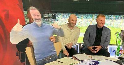 Brendan Rodgers - Chris Sutton - James Macfadden - Neil Lennon - Kris Boyd - Chris Sutton whips out Kris Boyd cardboard cutout as Celtic hero trolls with epic 'Rangers are coming' prank - dailyrecord.co.uk - county Boyd