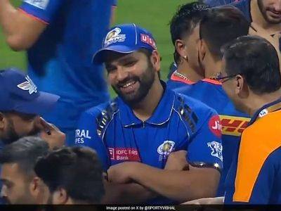 Rohit Sharma - Hardik Pandya - Sanjiv Goenka Has Lengthy Chat With Rohit Sharma After MI, LSG's Last IPL 2024 Game. Speculation On - sports.ndtv.com - India