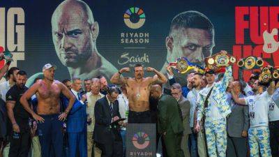 Fury, Usyk set for ‘fireworks’ in undisputed heavyweight clash