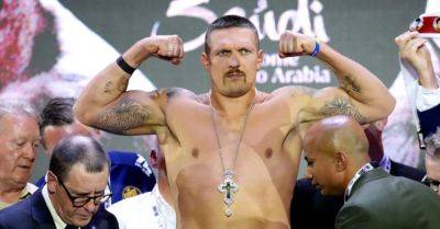 Oleksandr Usyk - Tyson Fury - Oleksandr Usyk weight corrected ahead of Tyson Fury showdown - breakingnews.ie - Ukraine