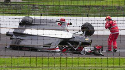 Kyle Larson - IndyCar driver gets airborne in scary crash at Indianapolis 500 practice - foxnews.com - Usa - state North Carolina