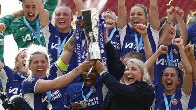Chelsea crowned WSL champions after crushing Man United