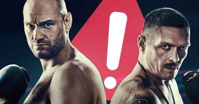 Fury vs Usyk free live stream alert - Fire TV Stick and laptop users at 'serious risk'
